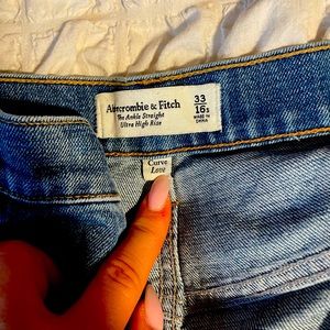 Abercrombie and Fitch Curve Love Jeans